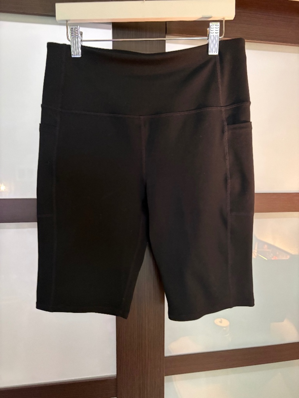 Black 10 inch bike short Sketchers